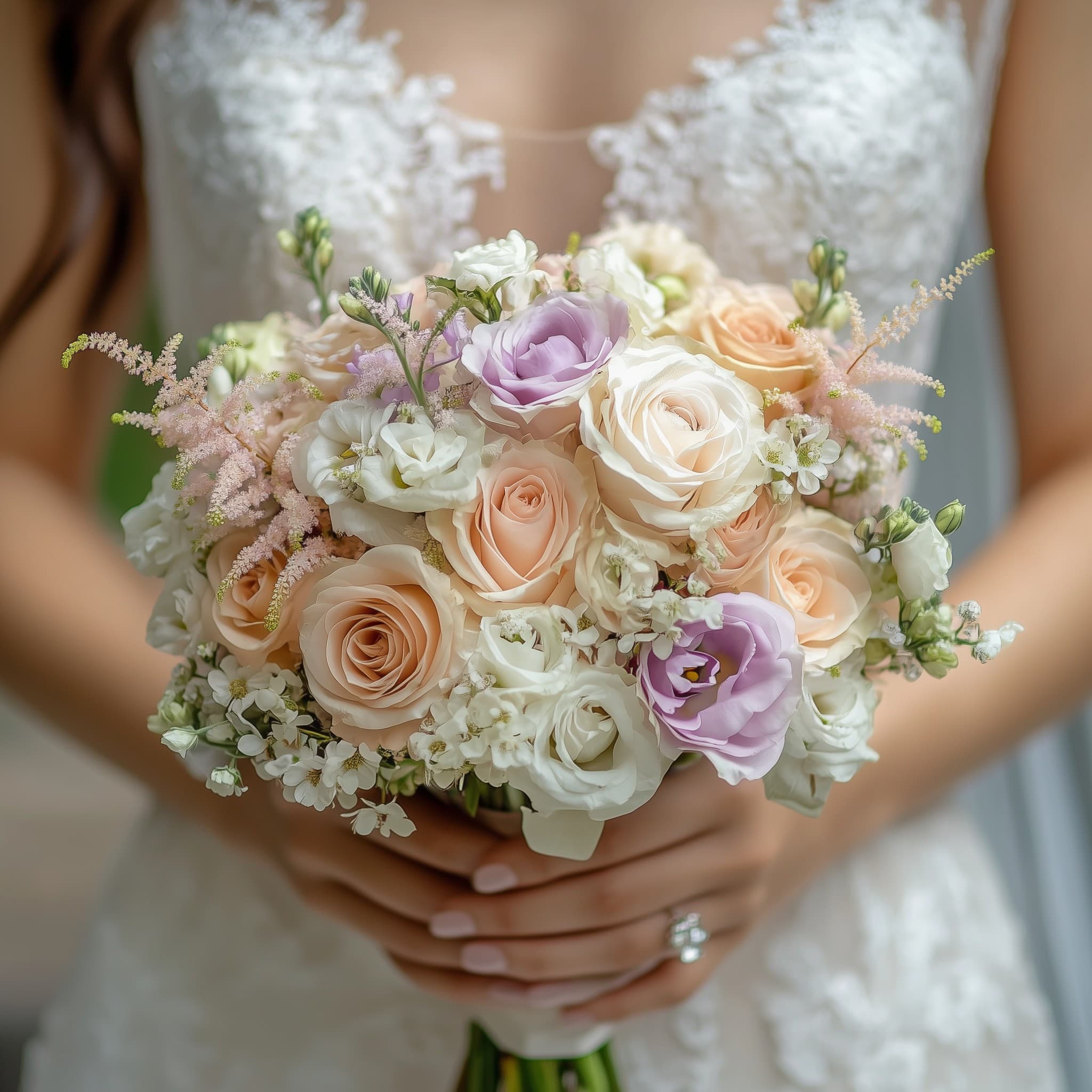 Bride with Bouquet